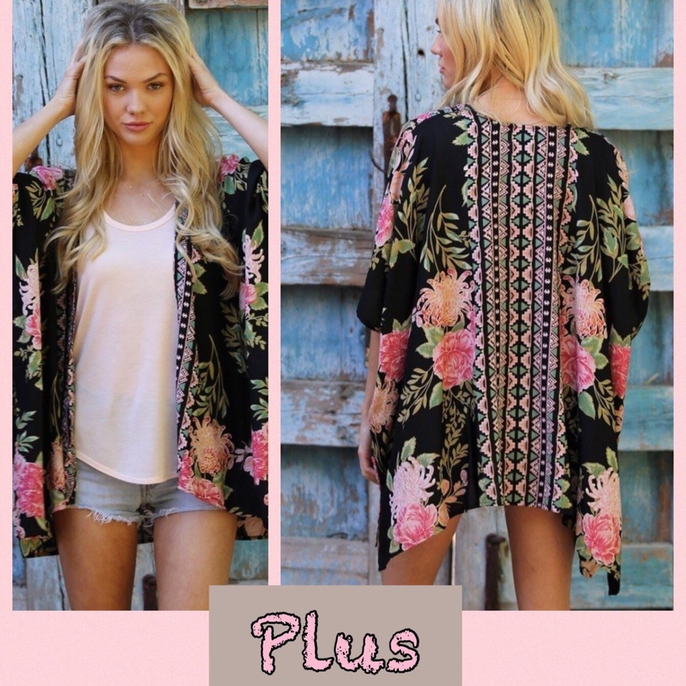 🌸PLUS size floral Kimono🌸